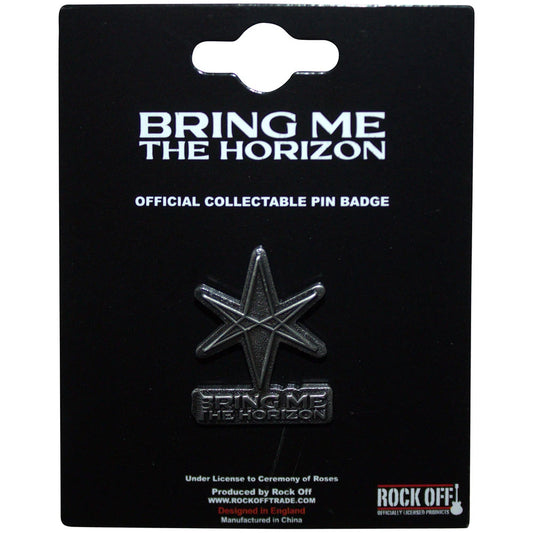 Bring Me The Horizon 6-Point Star Pin Badge