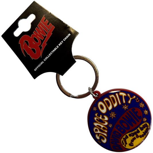 David Bowie Space Oddity Keychain