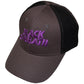 Black Sabbath Wavy Logo Cap - Black Charcoal Grey