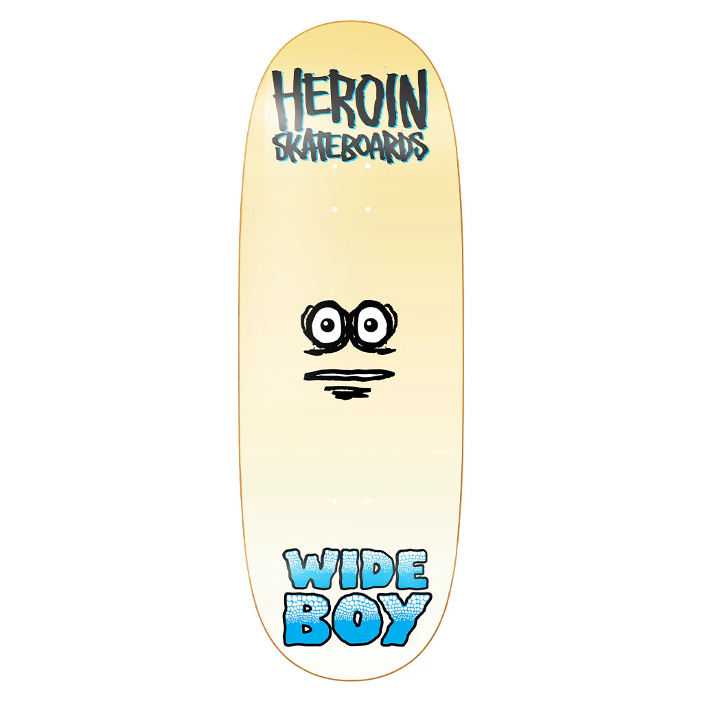 Heroin Wide Boy Face Deck - 10.75"
