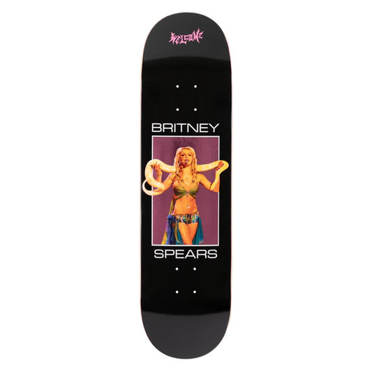 Welcome Britney Snake Popsicle Black Pink Foil - 8.5"
