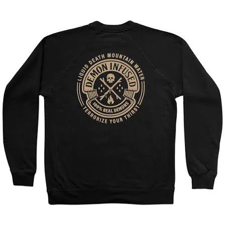 Liquid Death Demon Infused Sweatshirt