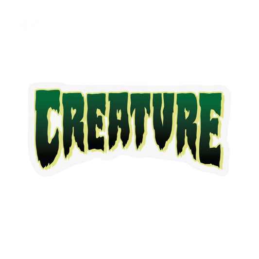 Creature Logo Clear Mylar Stickers