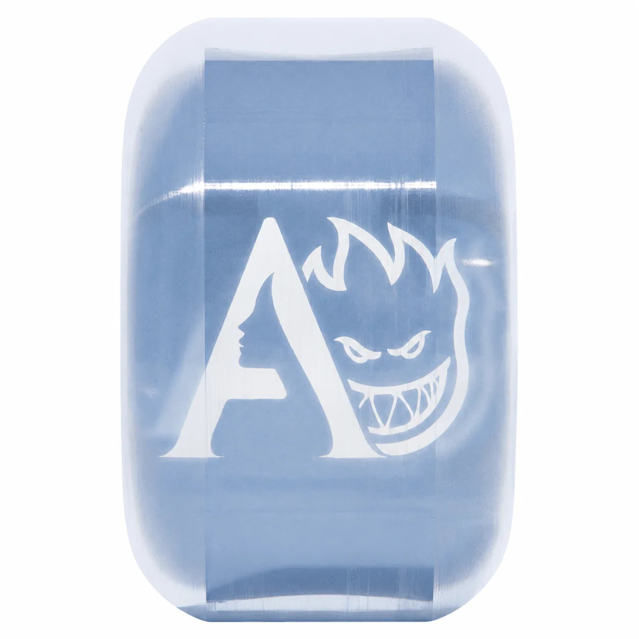 Spitfire X April Sapphire 90Du Radial Clear Blue Wheels - 56mm