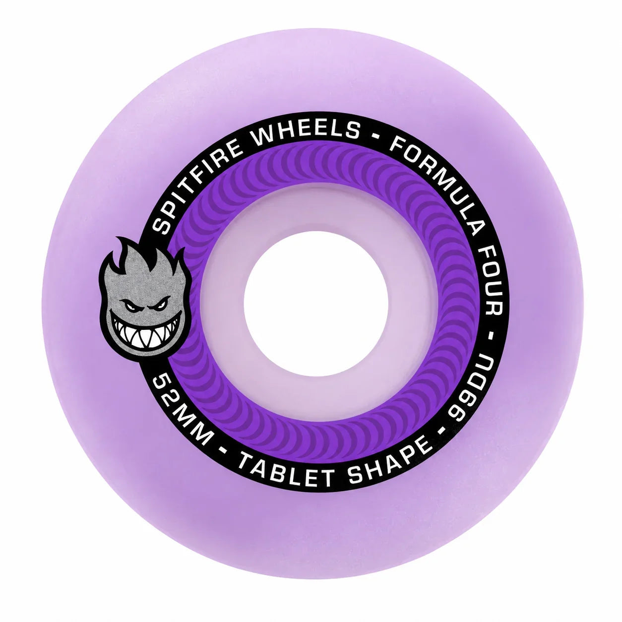 Spitfire Team F4 99Du Tablet Lavender Wheels - 52mm