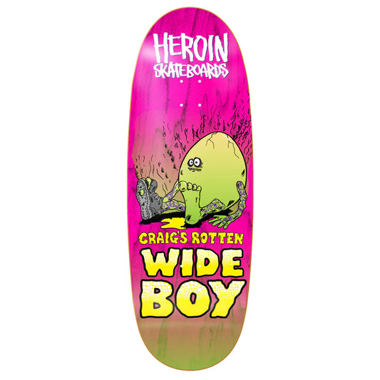 Heroin Craigs Rotten Wide Boy Deck - 10.75"