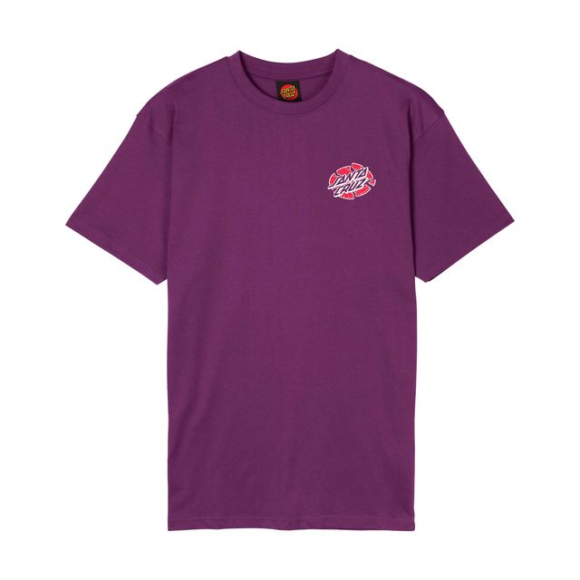 Santa Cruz Grabke Exploding Dot T-Shirt - Fresh Purple