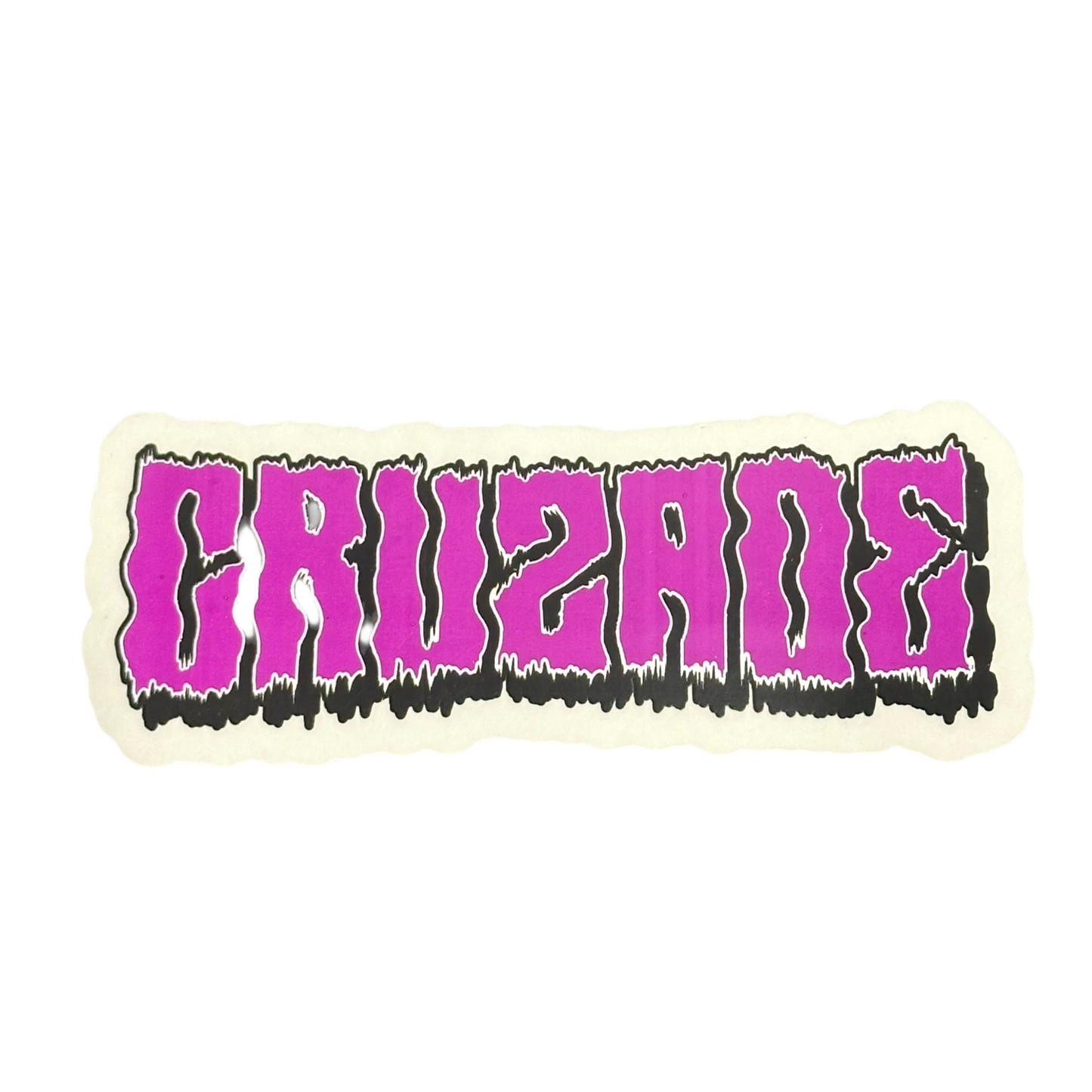 Cruzade Purple Sticker