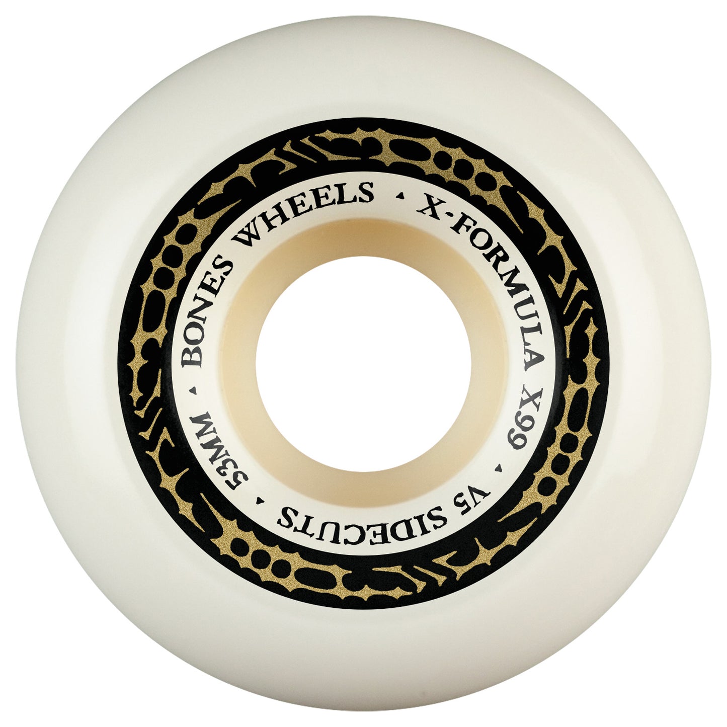 Bones Wheels X-Formula 99A V5 Side-Cut Wheels - 53mm