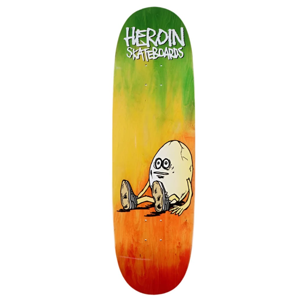 Heroin Egg Rainbow Deck - 9.125”