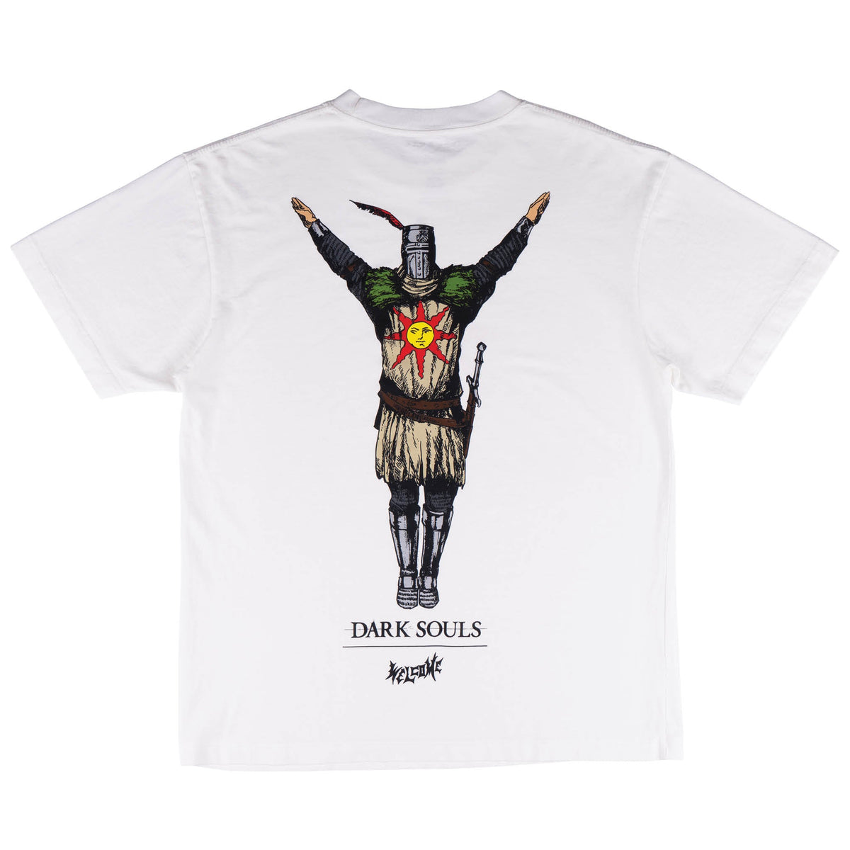 Welcome x Dark Souls Solaire Boxy Tee back