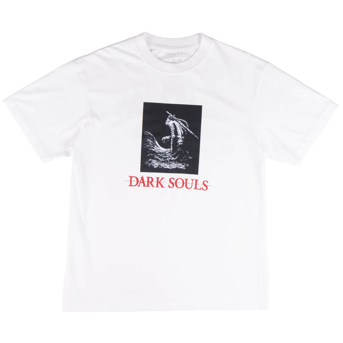 Welcome x Dark Souls Grave Boxy Tee front