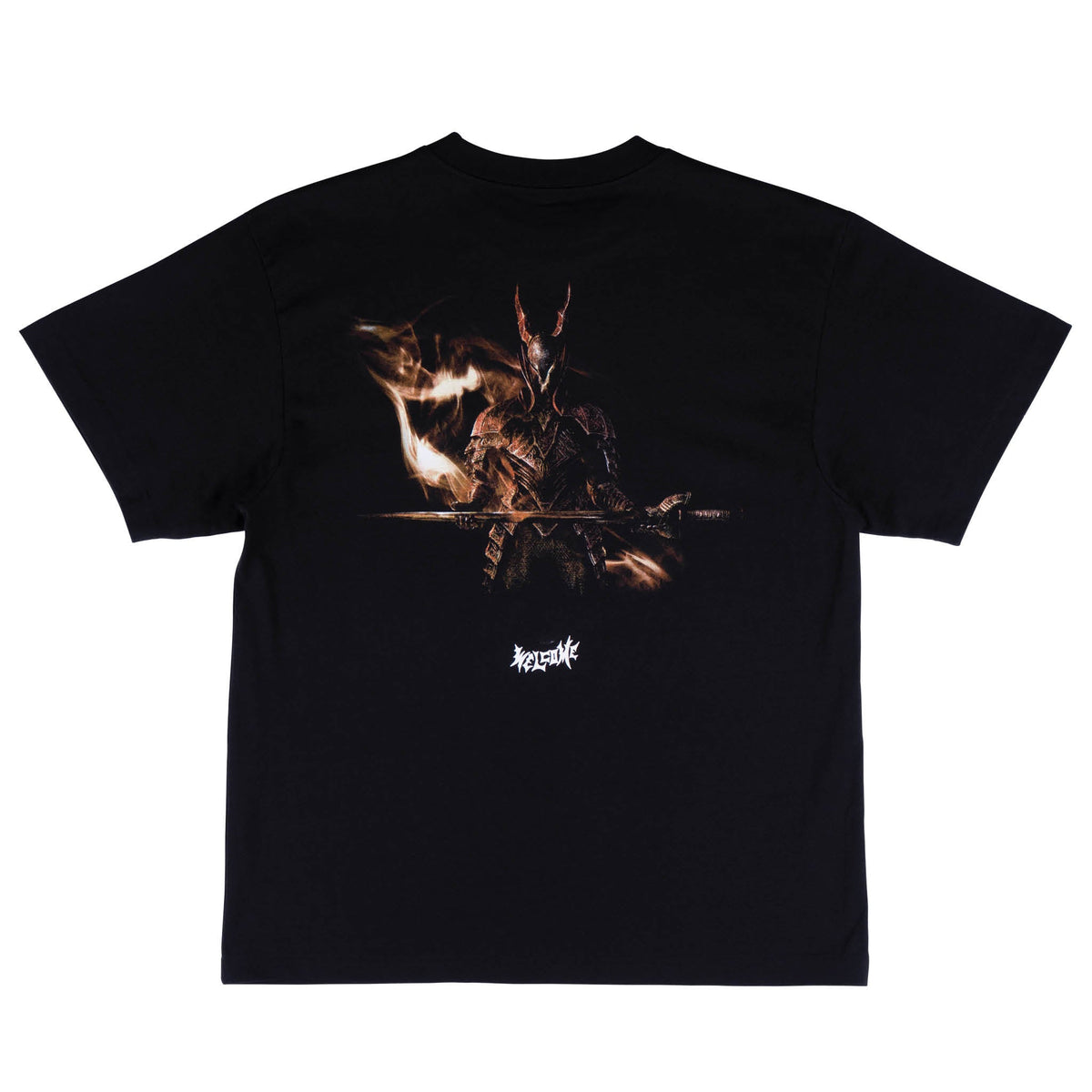 Welcome x Dark Souls Black Knight Boxy Tee back