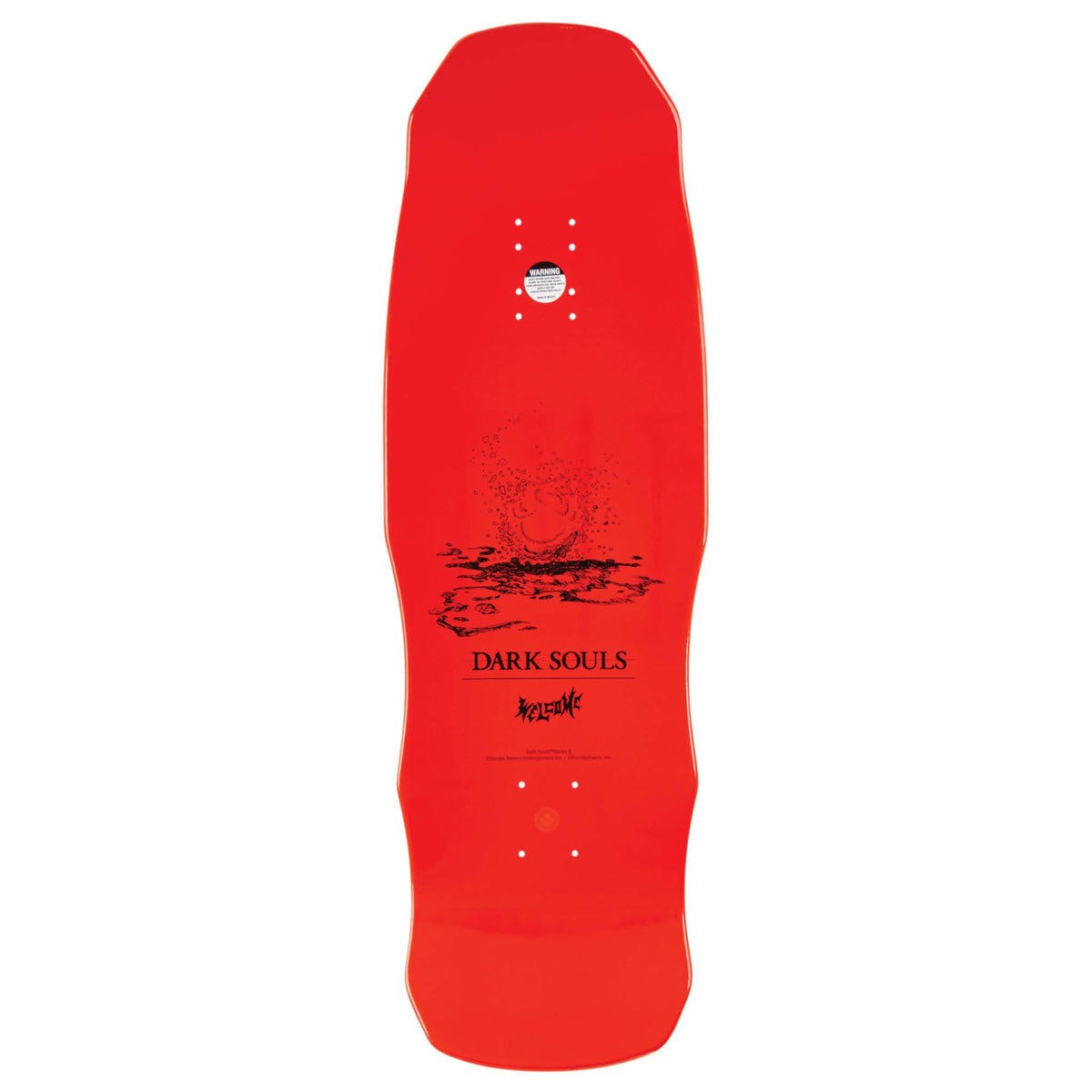 Welcome x Dark Souls Kirk deck top graphic