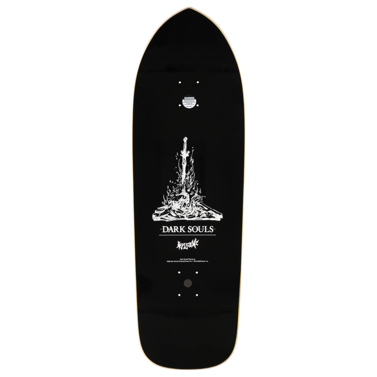 Welcome x Dark Souls Cinder deck top graphic