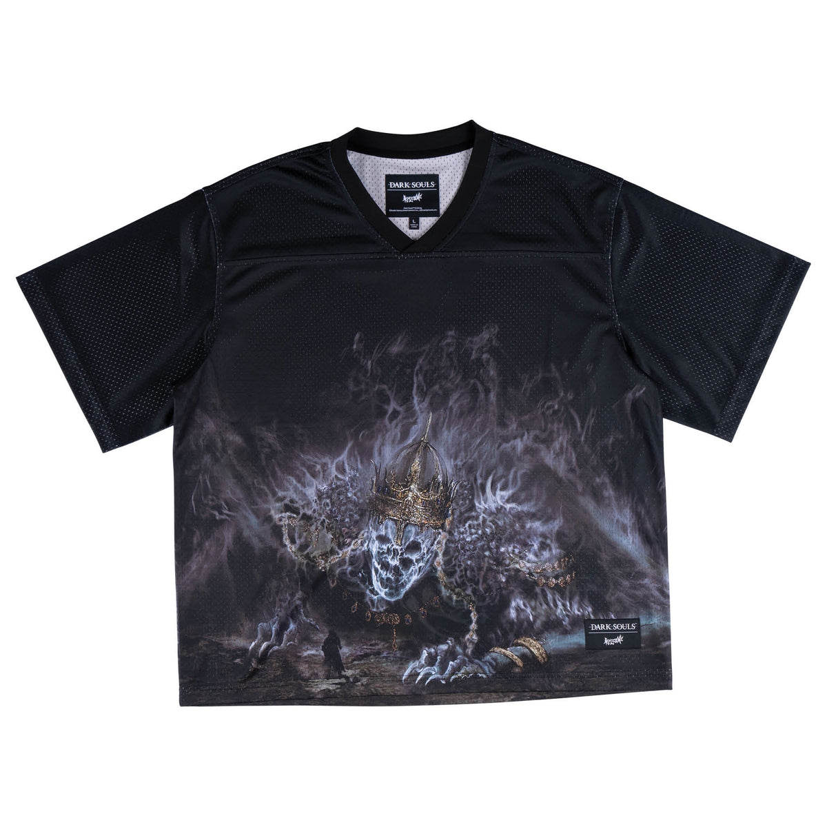 Welcome x Dark Souls Wolnir Mesh Football Jersey front