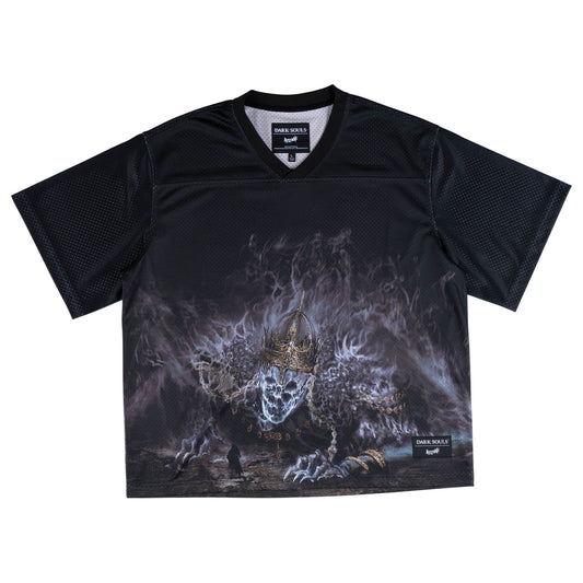 Welcome x Dark Souls Wolnir Mesh Football Jersey front