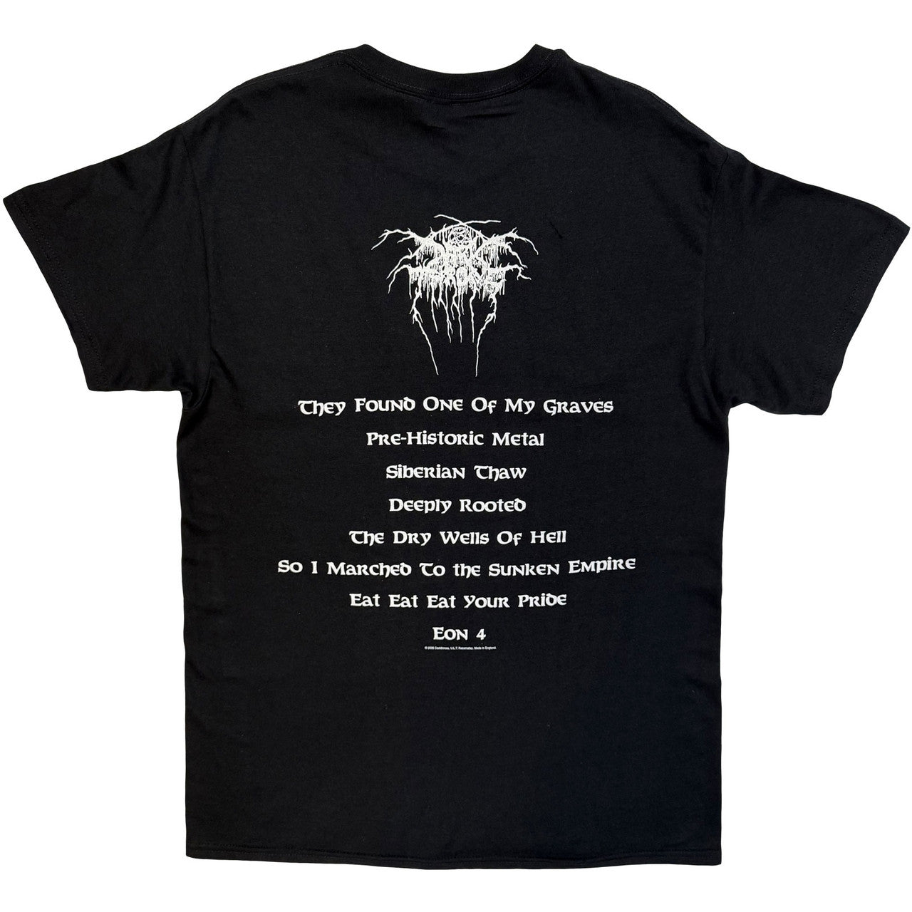 Darkthrone Pre-Historic Metal T-Shirt - Black