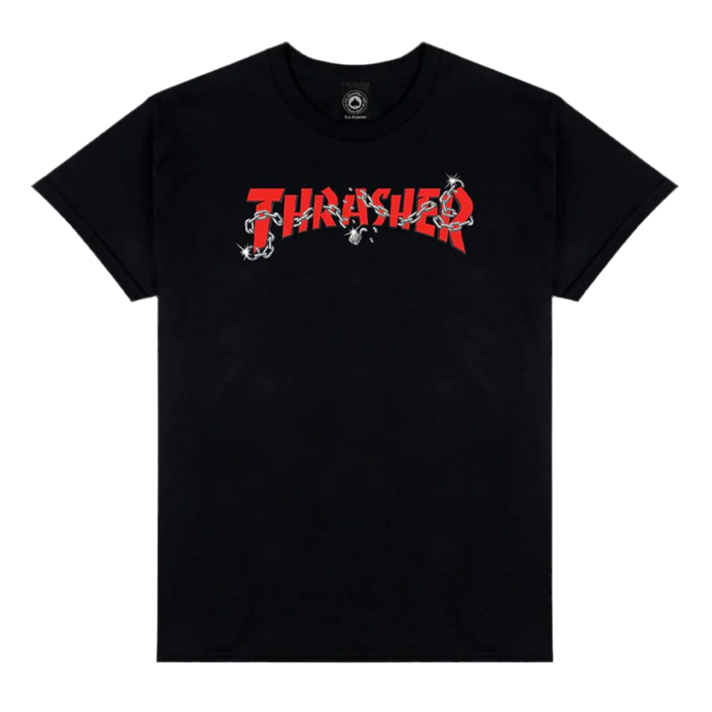 Thrasher T-Shirt Shepard Black