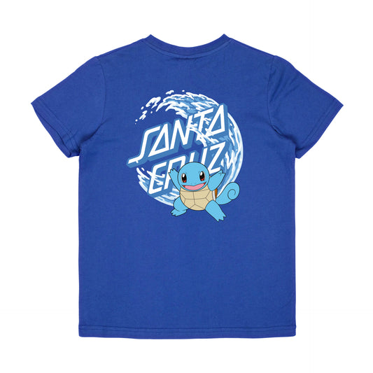 Santa Cruz Youth Squirtle T-Shirt - Royal Blue