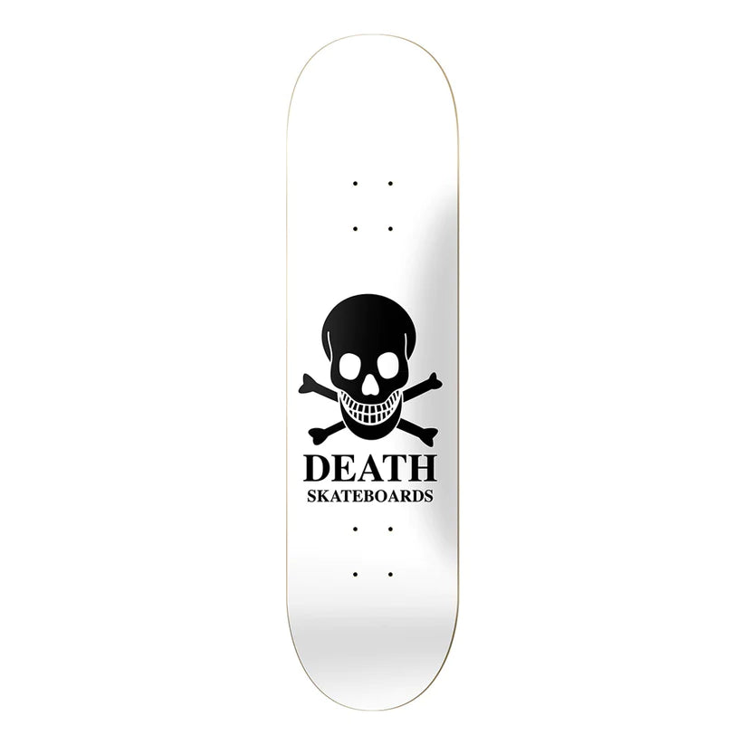 Death OG White Skull Deck - 8.25"