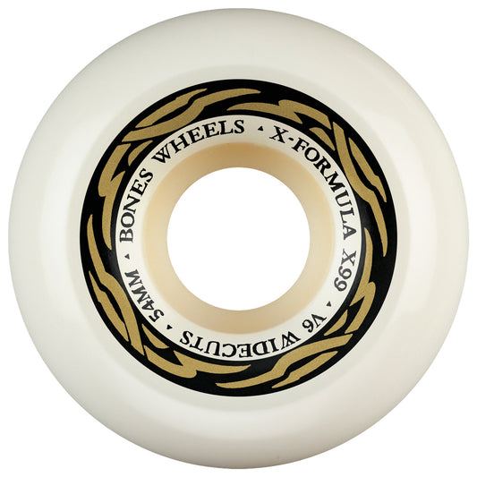Bones Wheels X-Formula 99A V6 Wide-Cut Wheels - 54mm