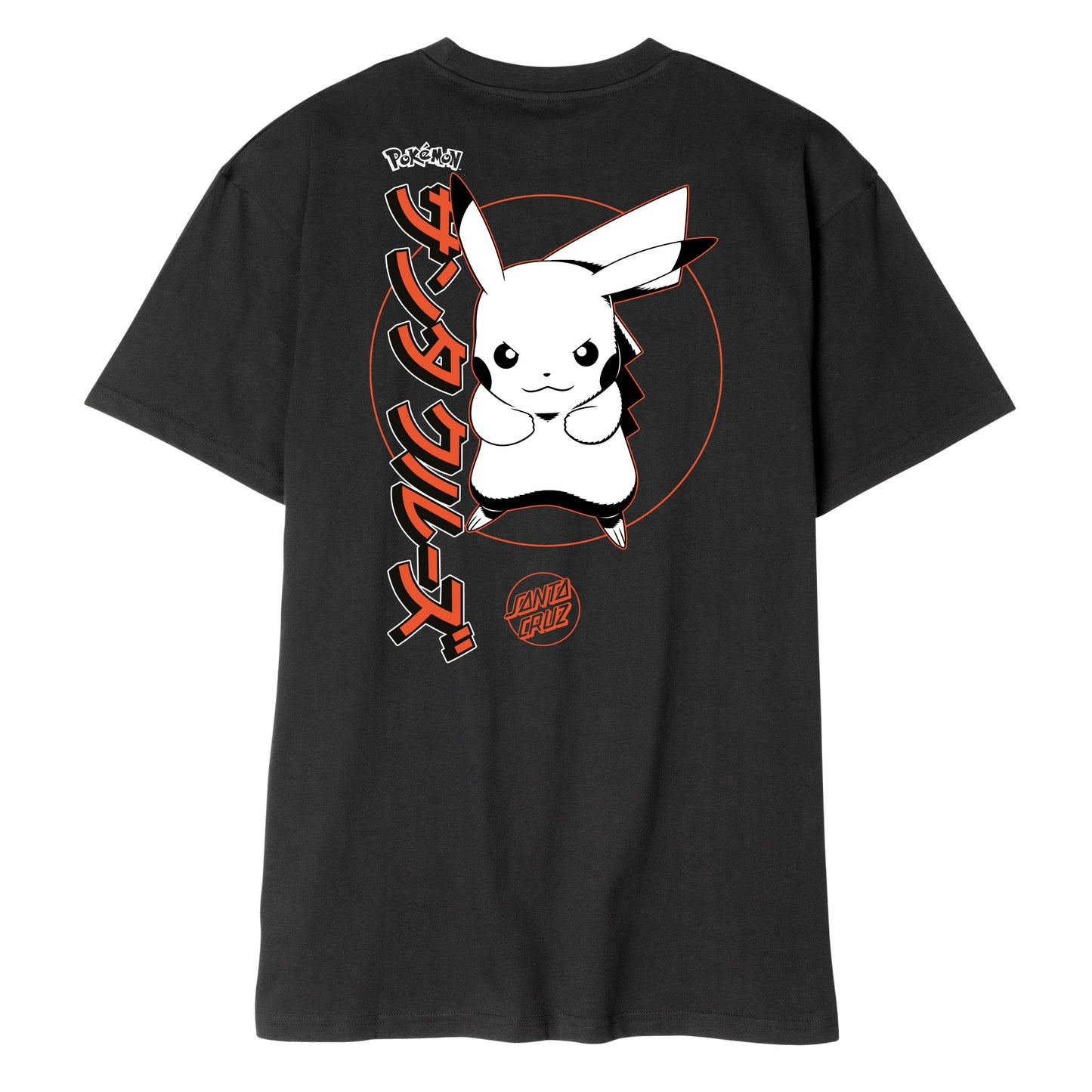 Santa Cruz SC Pikachu T-Shirt - Black