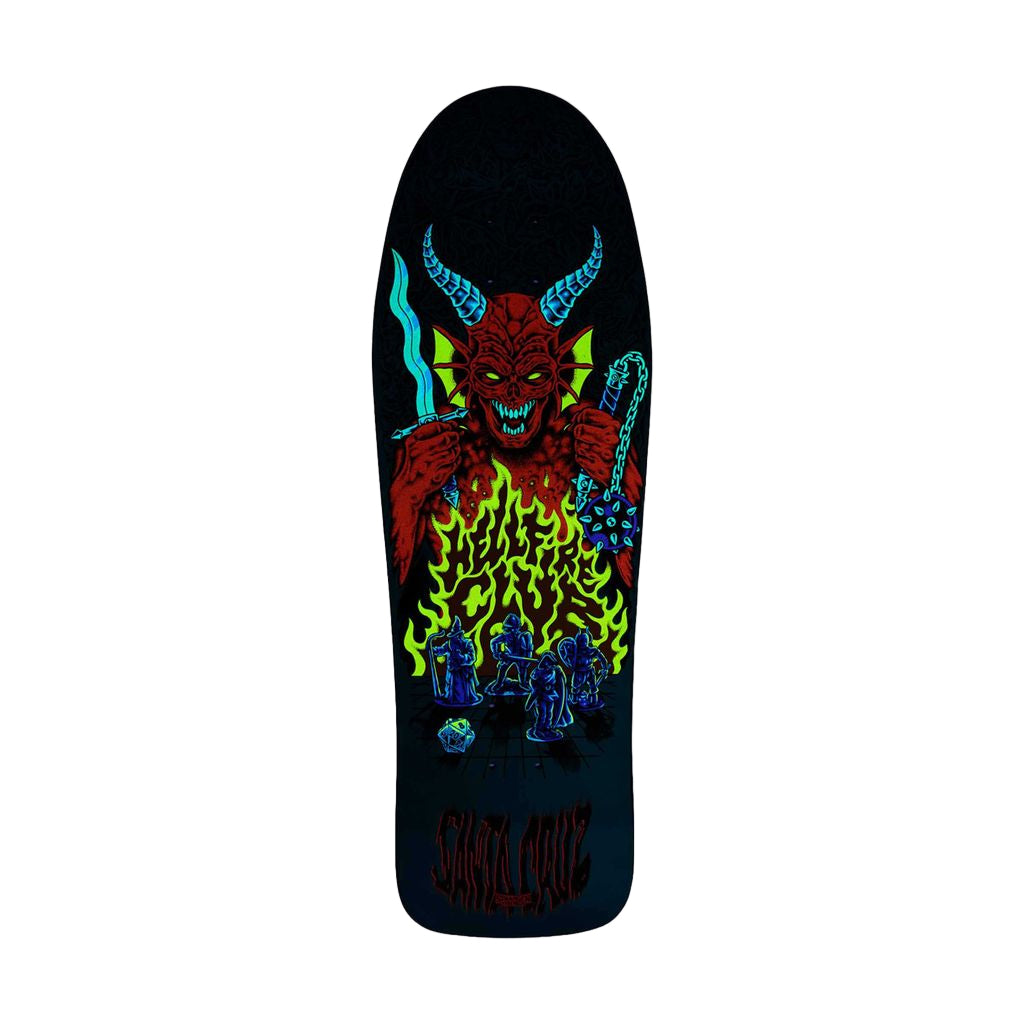 Santa Cruz Stranger Things Knox Hellfire Deck - 10.7"