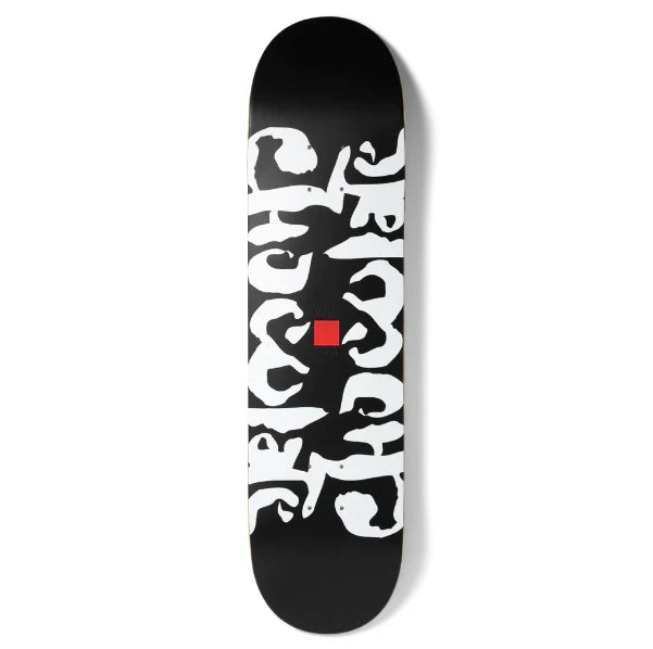 Chocolate Ink Blot Black Chris Roberts Twin Tip Deck - 8”