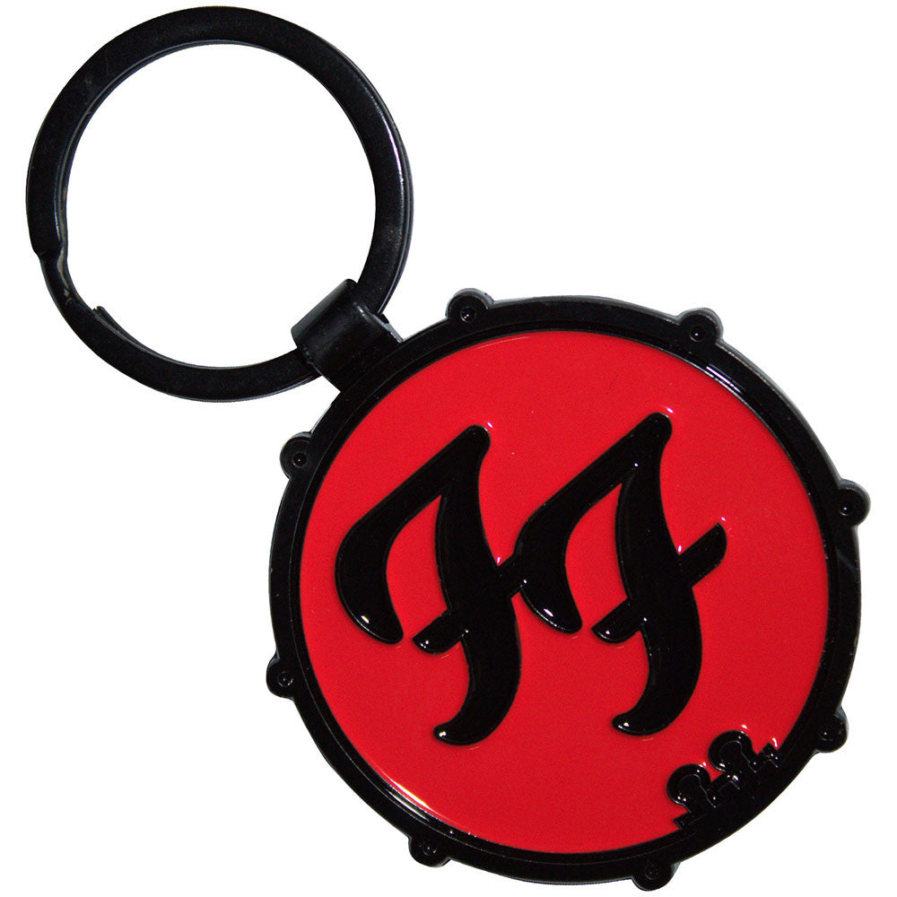 Foo Fighters Logo Drum Double-Sided Keychain