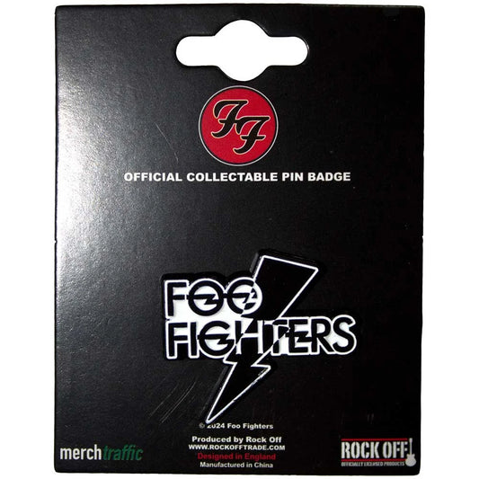 Foo Fighters Flash Logo Pin Badge