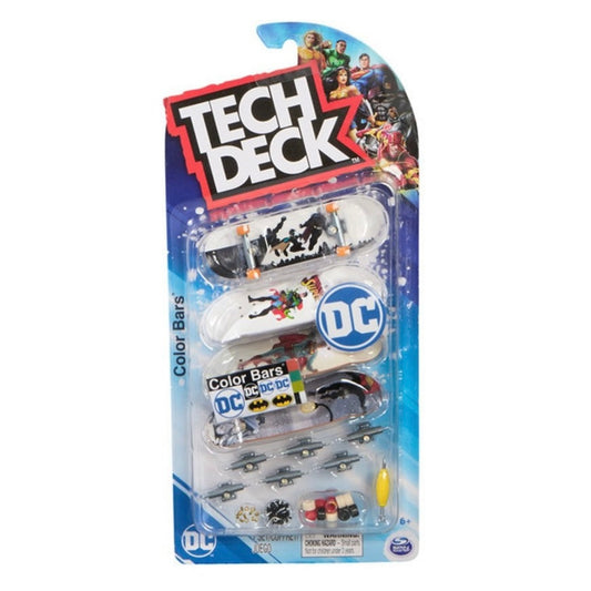 Tech Deck Deluxe 4 Pack - DC Superheroes