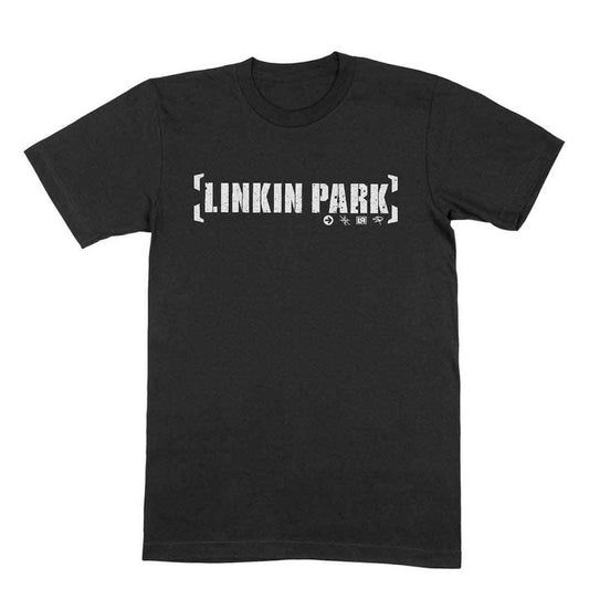 Linkin Park Bracket Logo T-Shirt - Black