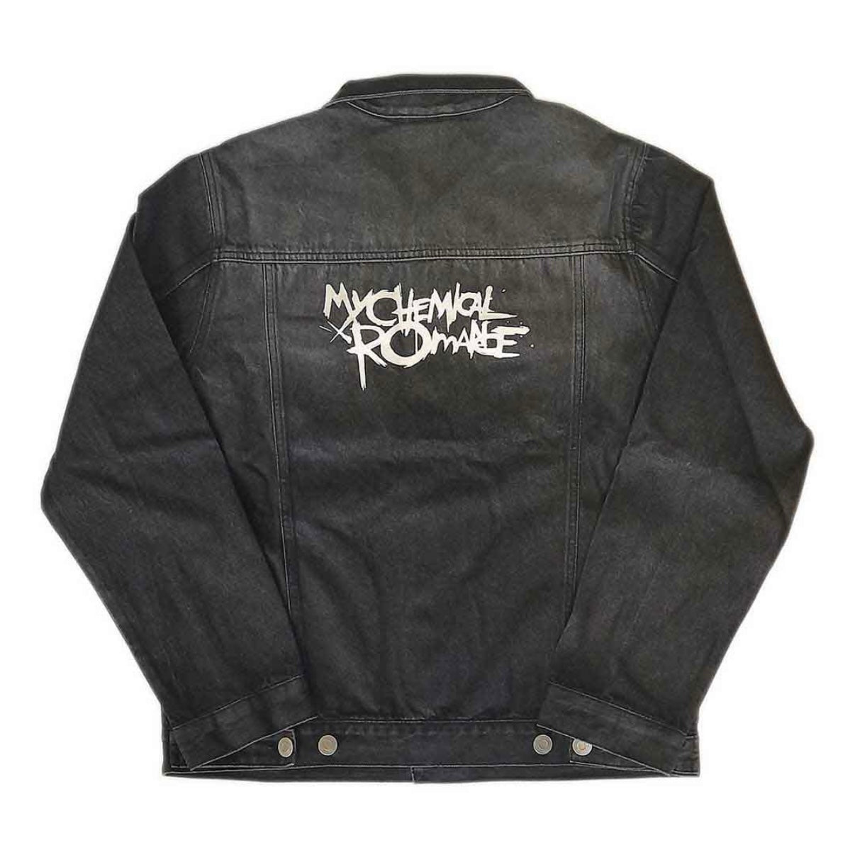 My Chemical Romance Logo Denim Jacket - Black