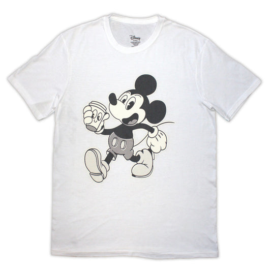 Disney Mickey & Coffee T-Shirt - White