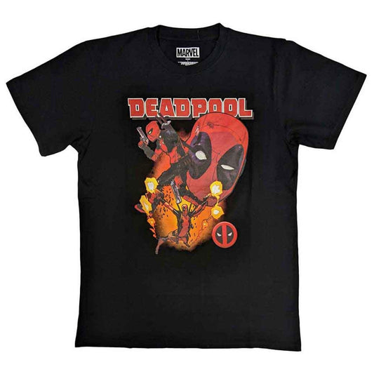 Deadpool Collage 2 T-Shirt - Black