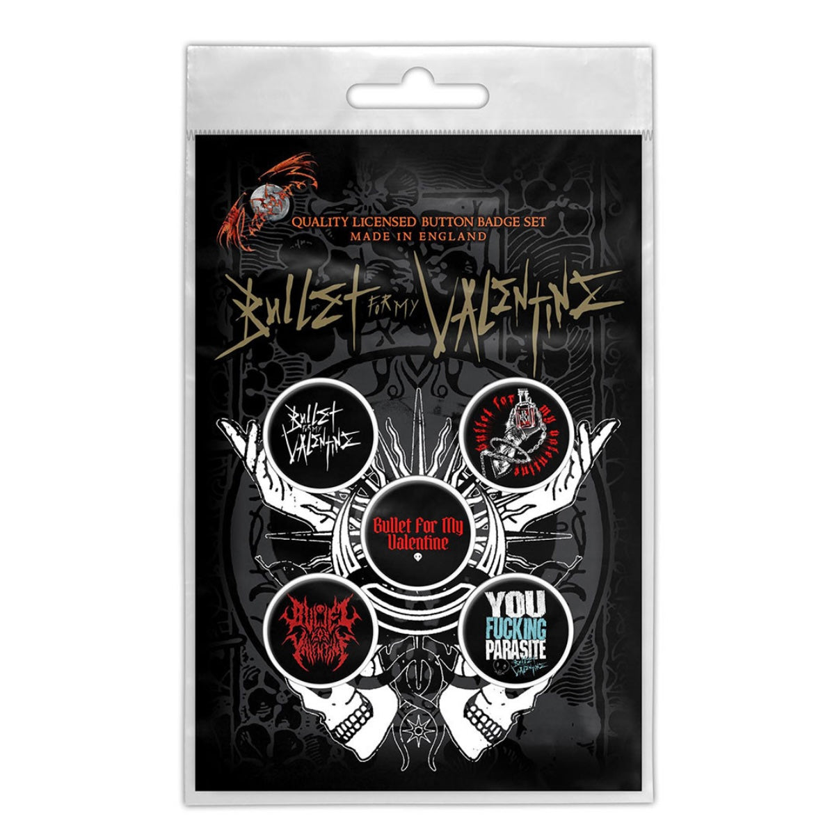 Bullet For My Valentine Button Badge Pack