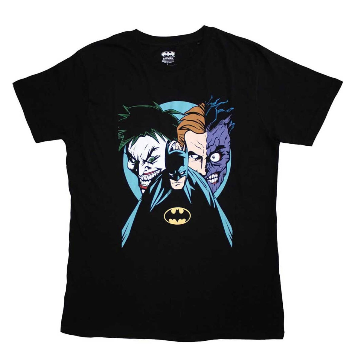 Batman Creeping Villains T-Shirt - Black