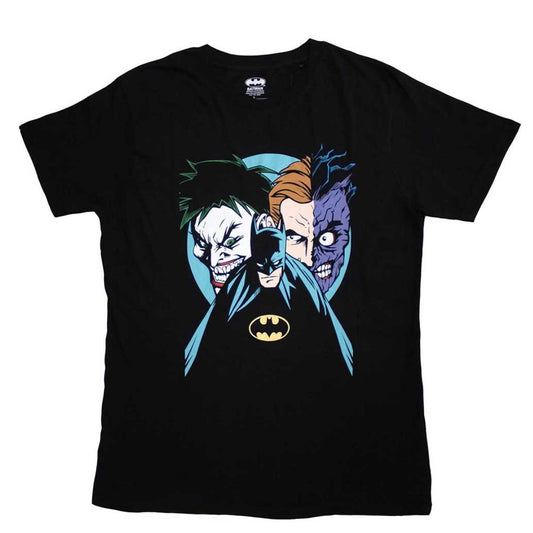 Batman Creeping Villains T-Shirt - Black