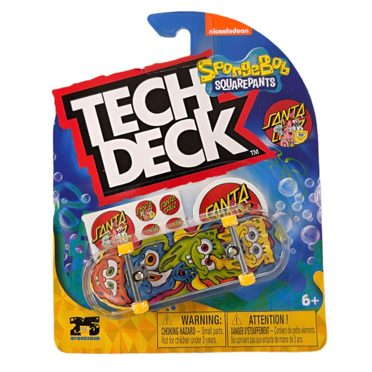 Tech Deck - Santa Cruz SpongeBob Colours