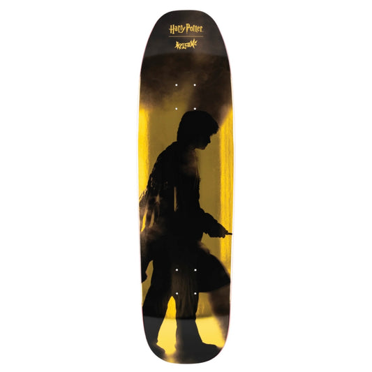 Welcome x Harry Potter Seeker on Nimbus 5000 Gold Foil Deck - 8.75”