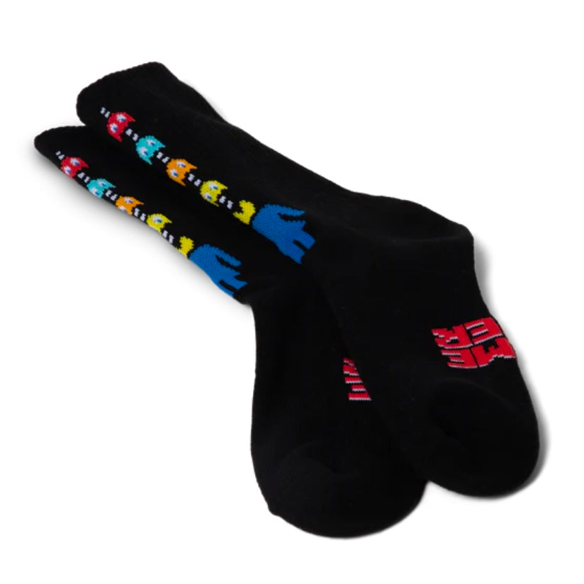 Girl Pac-Man Game Over Socks - Black