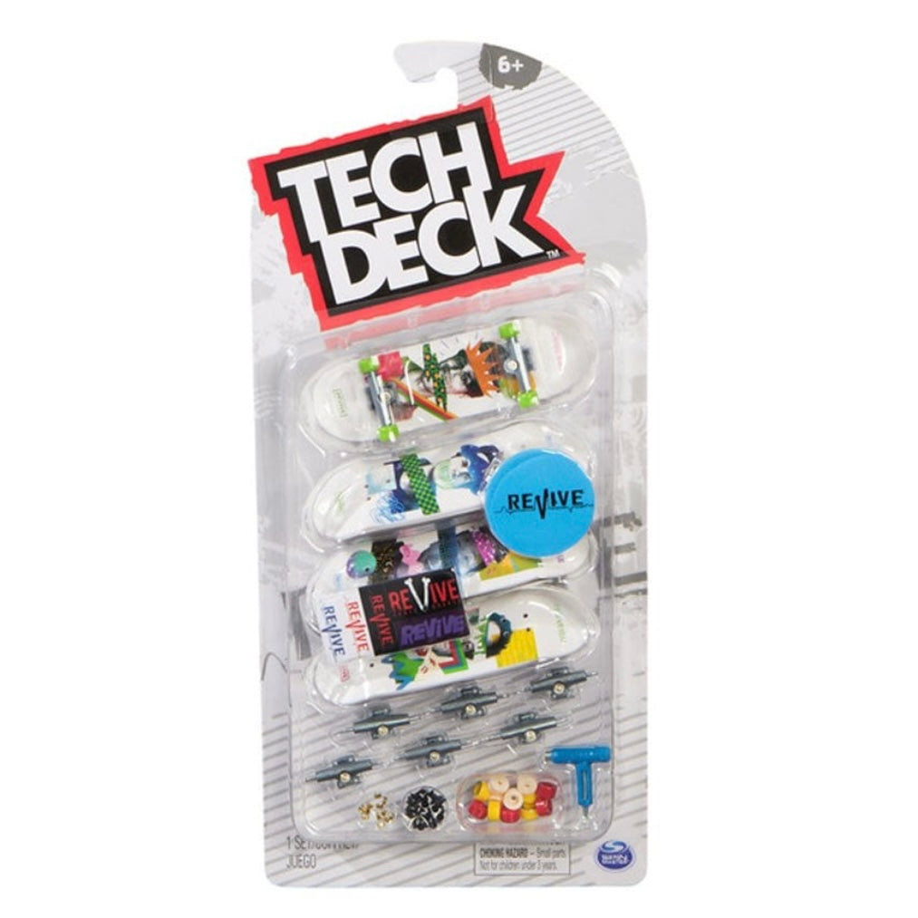 Tech Deck - Deluxe 4 Pack Revive