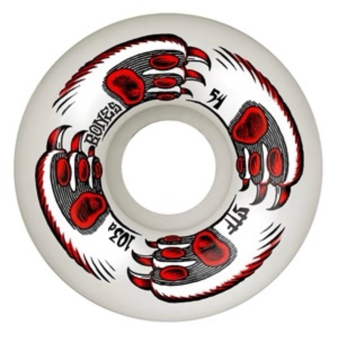 Bones STF 'KITTY TWISTER' 54mm V5 (Sidecut) 103A Wheels