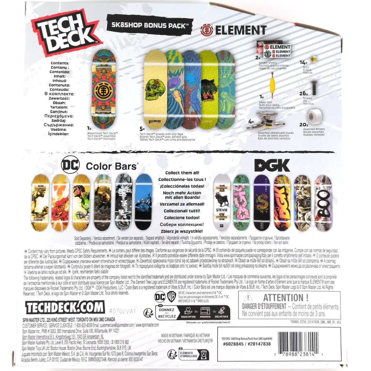 Tech Deck Sk8 Shop 6 Pieces - Element