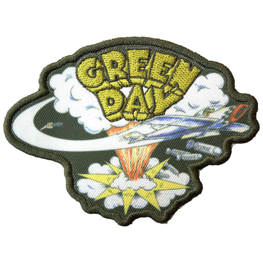 Green Day Dookie Cut Out Green Patch
