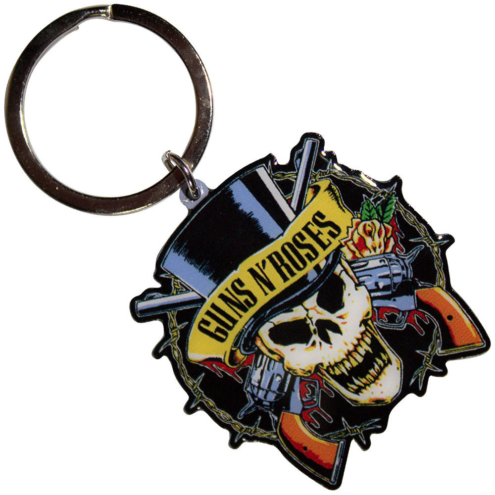 Guns N' Roses Top Hat Keychain