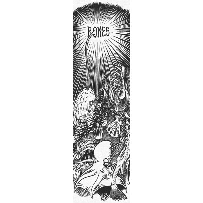 Bones Dark Waters GripTape White - 9"