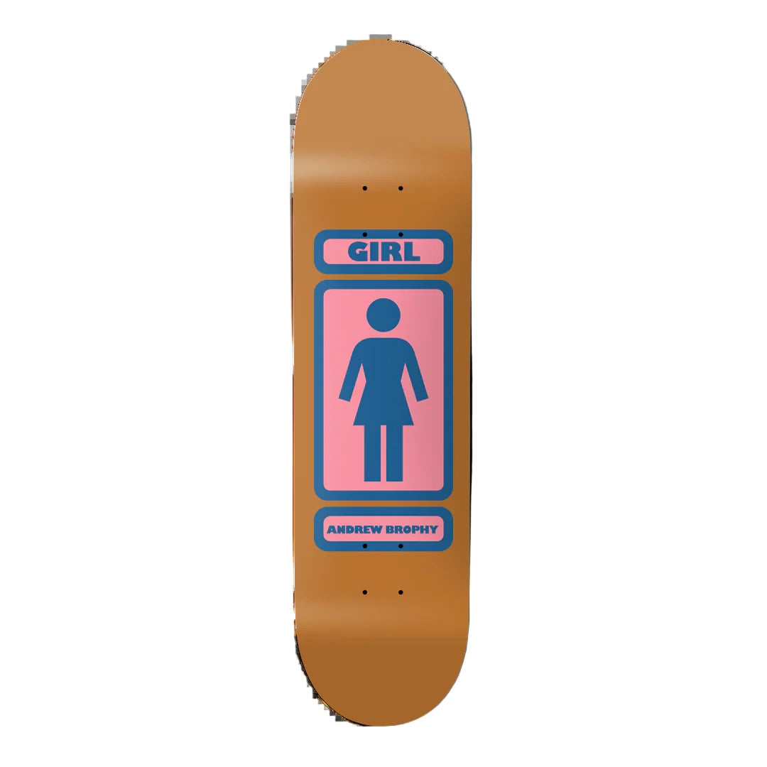 Girl Skateboard 93 Til Andrew Brophy Deck - 8.25"