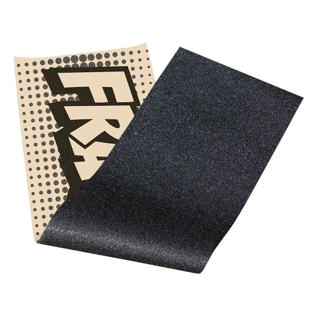 Fracture black skateboard grip tape sheet
